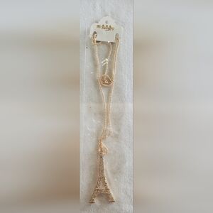 Unique Necklace with Eiffel Towel/ A